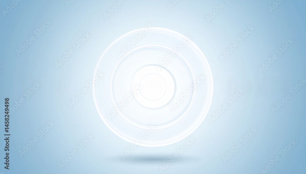 Poster dynamic circular motion animation digital workspace graphic design minimalist environment aesthetic 