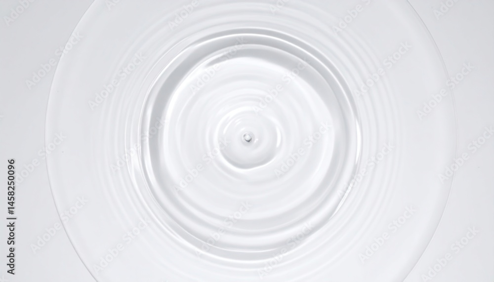 Poster rippling water action close-up liquid surface calm environment top-down view fluid dynamics concept
