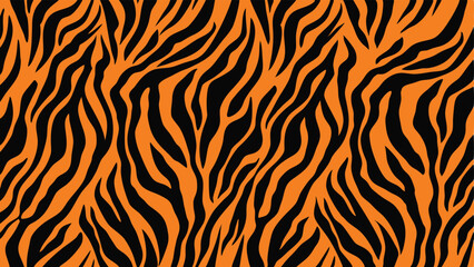 Seamless tiger skin pattern