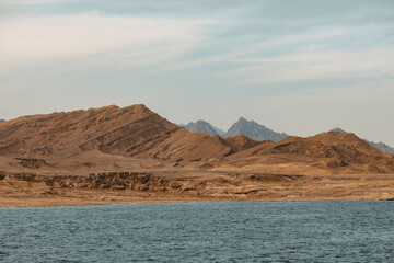 desert landscape in egypt