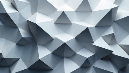 Fototapeta premium Geometric Abstract Pattern with Sharp Shapes background