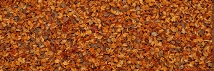 A carpet of crisp, autumn leaves in shades of gold and burnt orange , ground, crisp