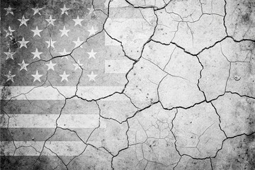 Abstract grunge black and white distressed texture background