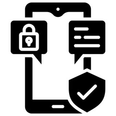 Obraz premium Private Message Icon