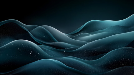 Obraz premium Enhanc Background Muted Midnight-Inspired And Teal Black Donzb