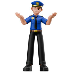 3D Policeman Officer