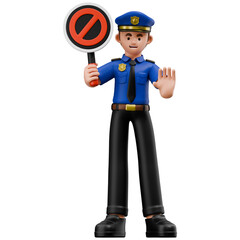 3D Policeman Officer