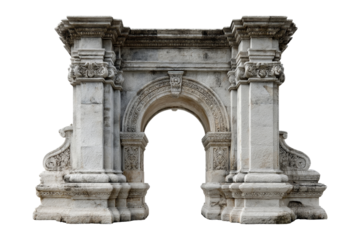 Outdoor photo of ancient archway