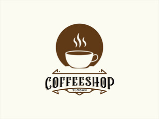 Coffee Shop Logo Template