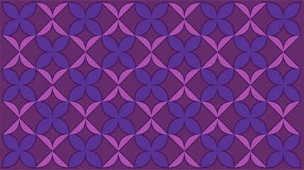 seamless pattern with pink flowers. repeating floral batik design motif