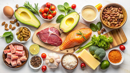 Keto Feast: A Delicious Low-Carb High-Fat Selection