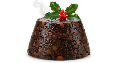 Delicious Christmas Pudding Recipe and Image Cut Out Transparent Png