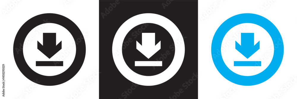 Poster expand down icon. vector for websites, mobile interfaces, presentations, banner, visual branding etc