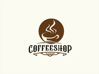 Coffee Shop Logo Template