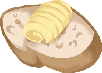 Toast with Butter