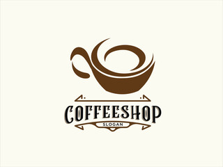 Coffee Shop Logo Template