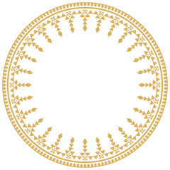 Frame border element with vintage ornamental design.
