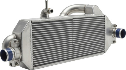 Fototapeta premium High Performance Aluminum Intercooler for Automotive Tuning and Racing Applications