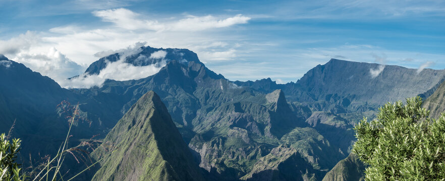 La R&eacute;union - Panorama Mafate 2