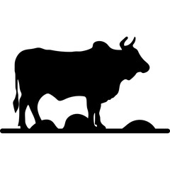 Eid Al Adha Celebration with Silhouette