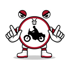 illustration of road signs. suitable as an additional element in all highway theme designs