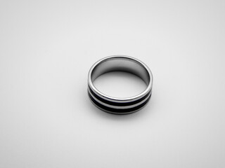 Simple ring on white.