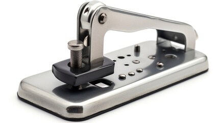 Metal hole punch tool