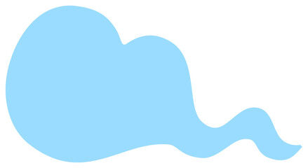 Colorful speech bubble