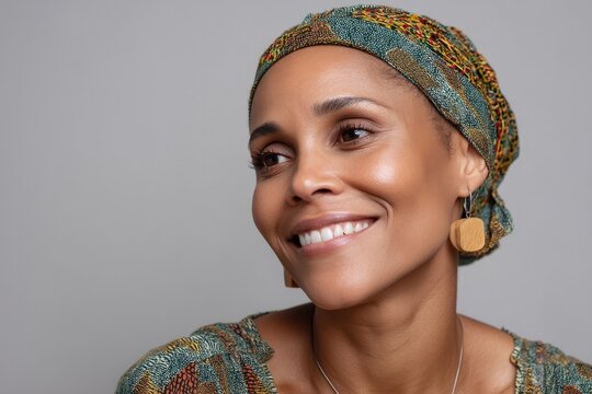 Joyful expression radiates pride and cultural identity, celebrat