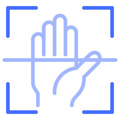 Palm Scan Icon