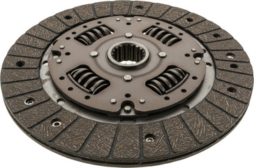 Obraz premium Automotive Clutch Plate Detailed Close up of Car Part Mechanic s Repair Engine Component Vehicle