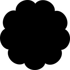 Circle of different shapes. Elements for design