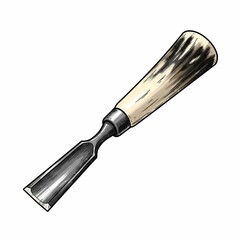 Obraz premium A finely crafted woodworking chisel