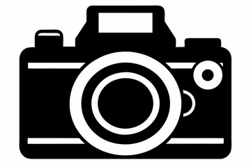 Camera Silhouette Vector Illustration 