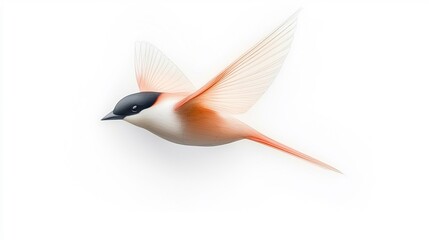 Fototapeta premium Flying Bird Illustration