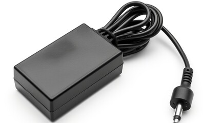 Black audio adapter