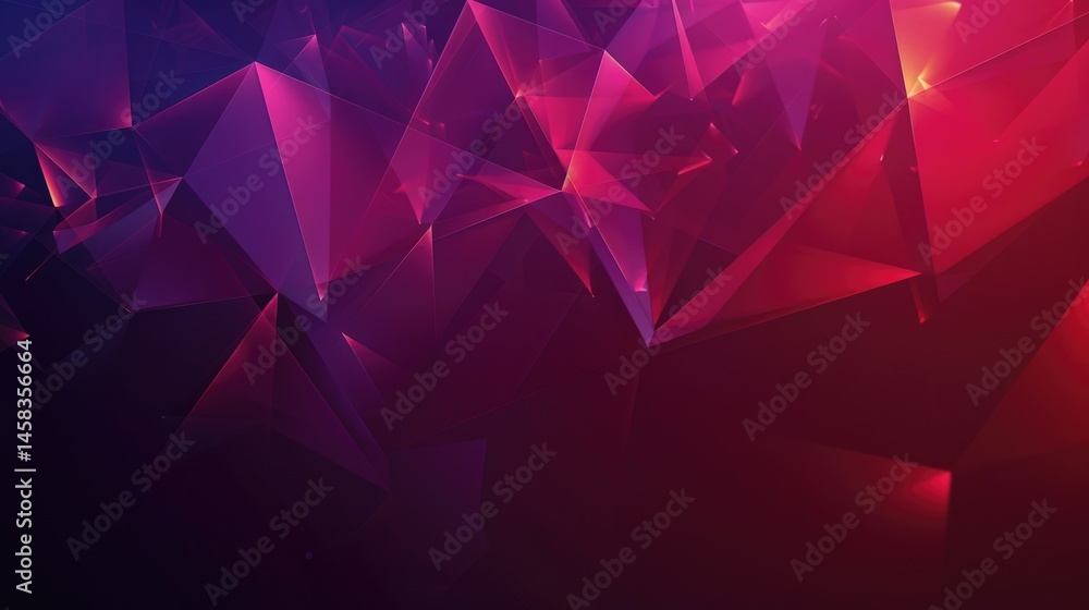 Poster abstract red purple line effect on surface of modern template design express seamless style scene. d
