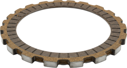 High Resolution Image of a Motorcycle Clutch Friction Plate Automotive Part Close up Detail Shot