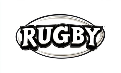 Stylish Rugby Logo Design