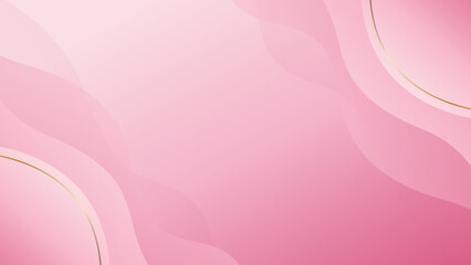 Abstract pink luxury wave background. Elegant Feminine wallpaper. Suitable for beauty design, templates, banners, covers, awards, sales, events, websites, pages and more