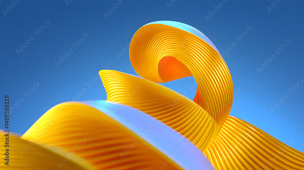 Poster dynamic fluid color gradient background, abstract kv main visual business ppt background