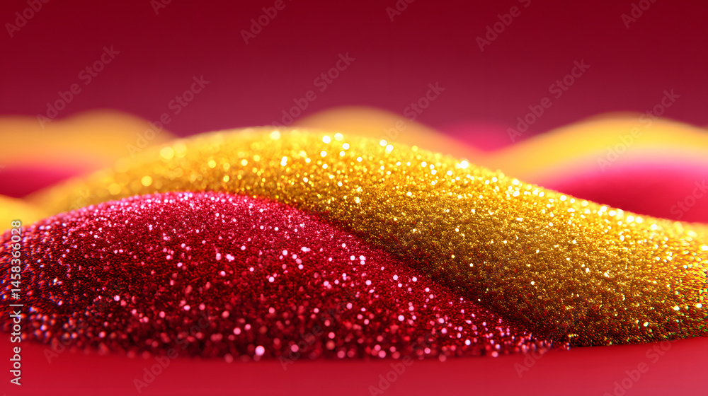 Poster abstract light three-dimensional luminous particles technology sense kv main visual background