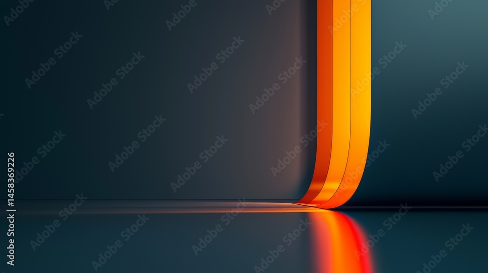 Aufkleber abstract design with vibrant colors and geometric patterns for creative projects.