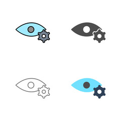 View Settings Vector Icon
