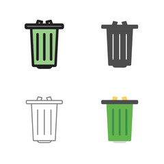 Garbage Vector Icon