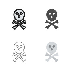 Death Sign Vector Icon
