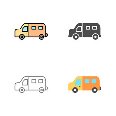 Van Vector Icon