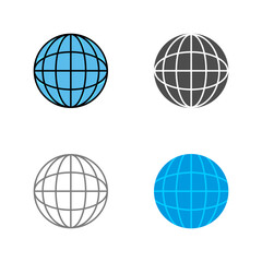 Globe Vector Icon
