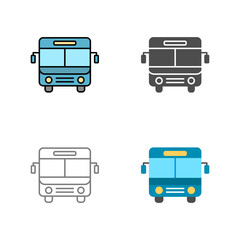 Bus Vector Icon