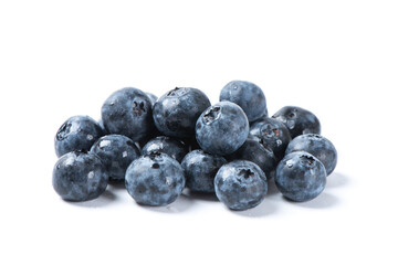 fresh blueberry isolated on a white background.